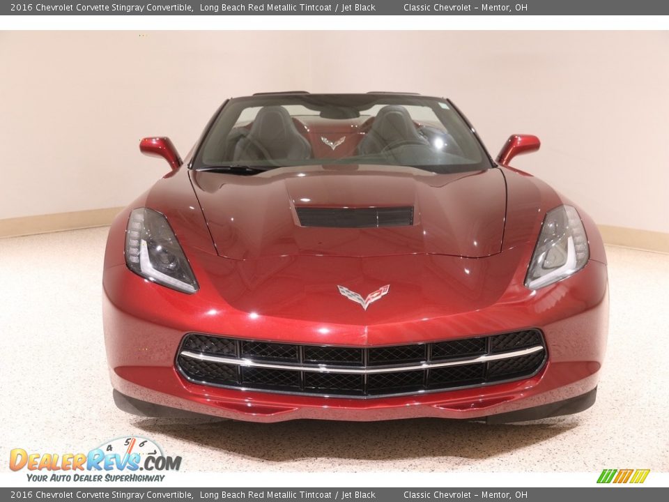 2016 Chevrolet Corvette Stingray Convertible Long Beach Red Metallic Tintcoat / Jet Black Photo #3