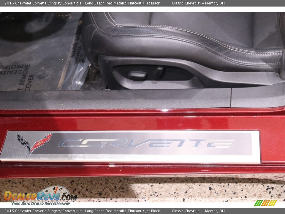 2016 Chevrolet Corvette Stingray Convertible Long Beach Red Metallic Tintcoat / Jet Black Photo #6