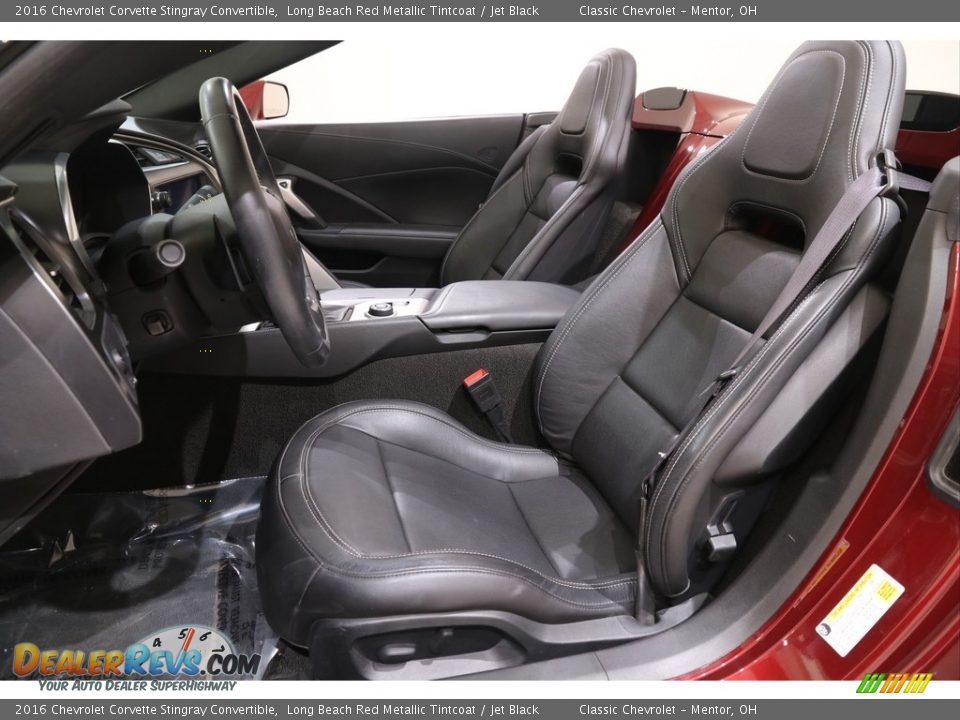 Front Seat of 2016 Chevrolet Corvette Stingray Convertible Photo #7