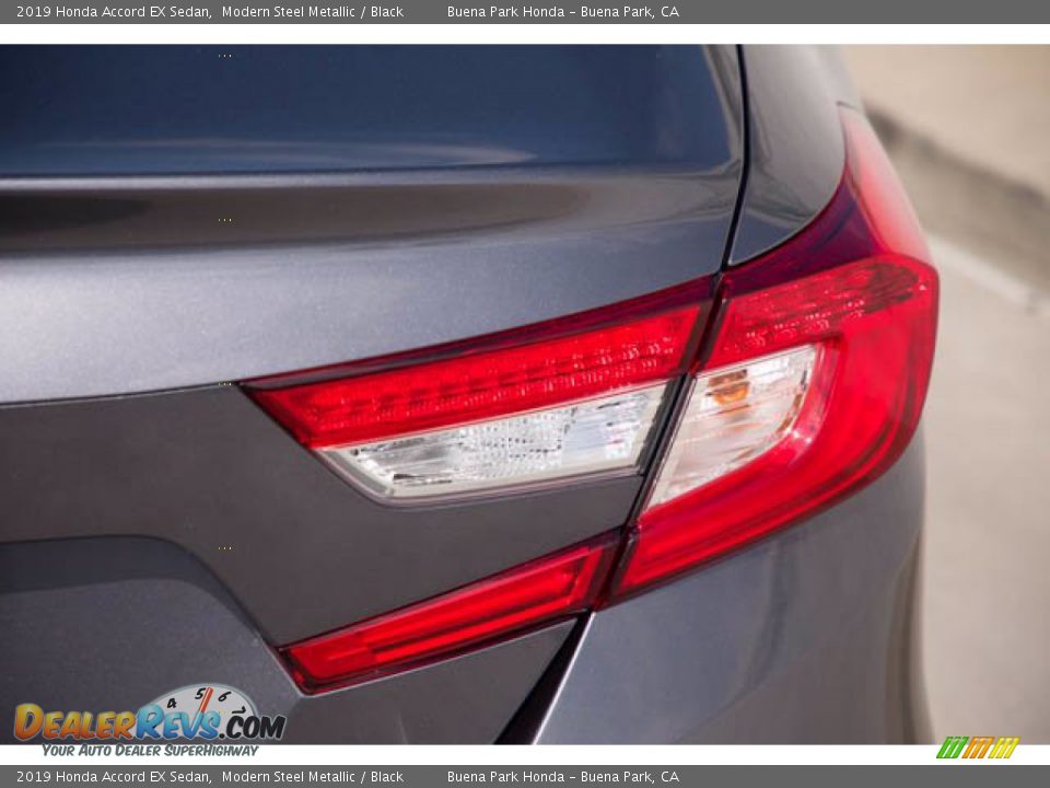2019 Honda Accord EX Sedan Modern Steel Metallic / Black Photo #11