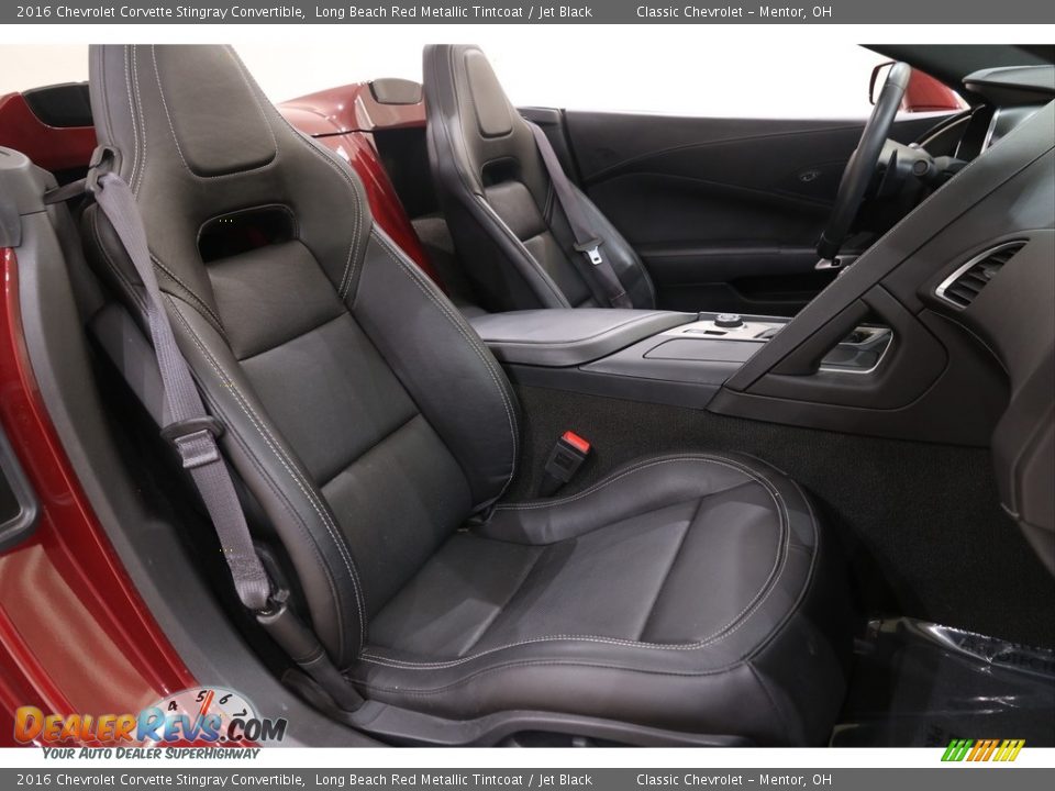 Front Seat of 2016 Chevrolet Corvette Stingray Convertible Photo #20