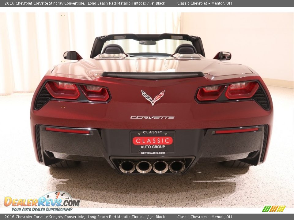 2016 Chevrolet Corvette Stingray Convertible Long Beach Red Metallic Tintcoat / Jet Black Photo #21