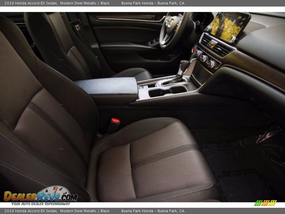 2019 Honda Accord EX Sedan Modern Steel Metallic / Black Photo #24