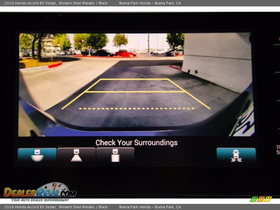 2019 Honda Accord EX Sedan Modern Steel Metallic / Black Photo #33