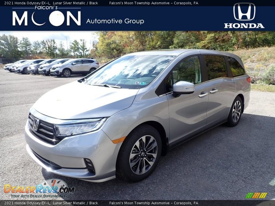 2021 Honda Odyssey EX-L Lunar Silver Metallic / Black Photo #1