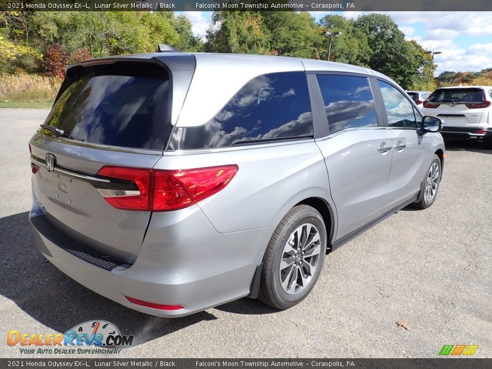 2021 Honda Odyssey EX-L Lunar Silver Metallic / Black Photo #5