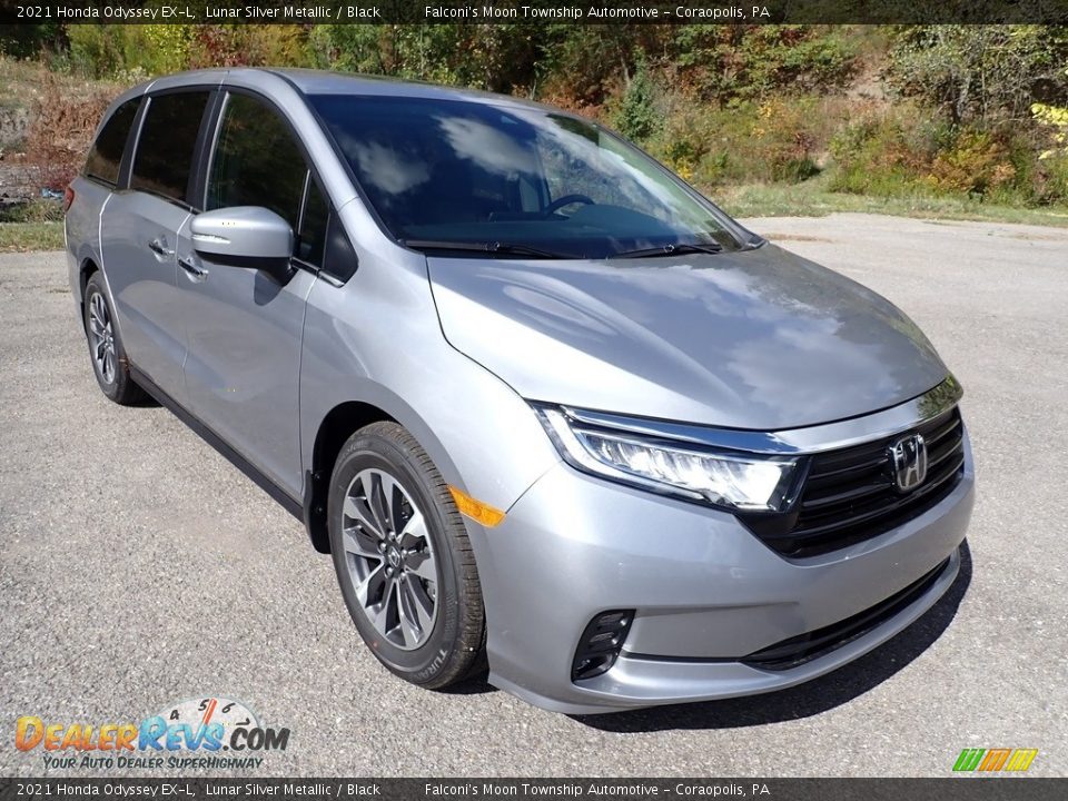 Front 3/4 View of 2021 Honda Odyssey EX-L Photo #6