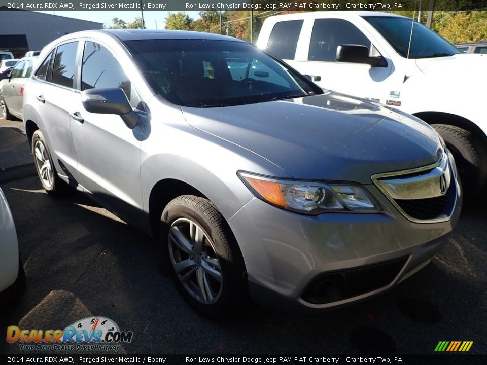 2014 Acura RDX AWD Forged Silver Metallic / Ebony Photo #2