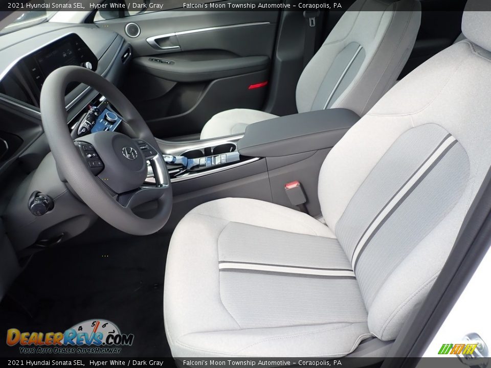 Front Seat of 2021 Hyundai Sonata SEL Photo #11