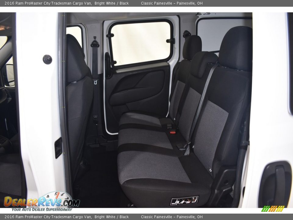 2016 Ram ProMaster City Tradesman Cargo Van Bright White / Black Photo #8