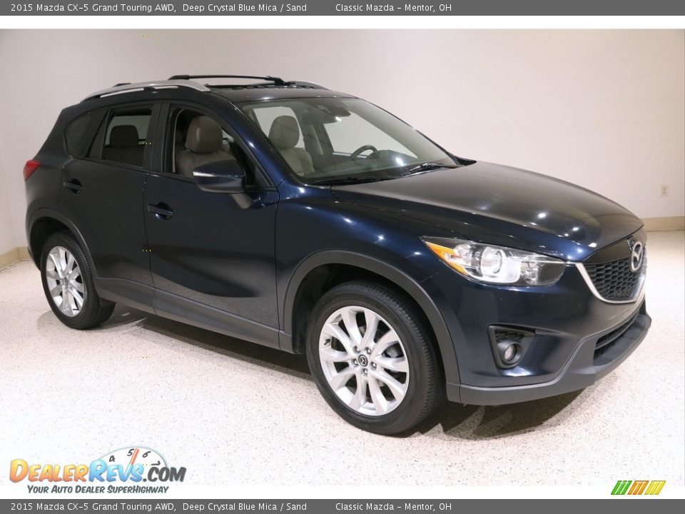 Front 3/4 View of 2015 Mazda CX-5 Grand Touring AWD Photo #1