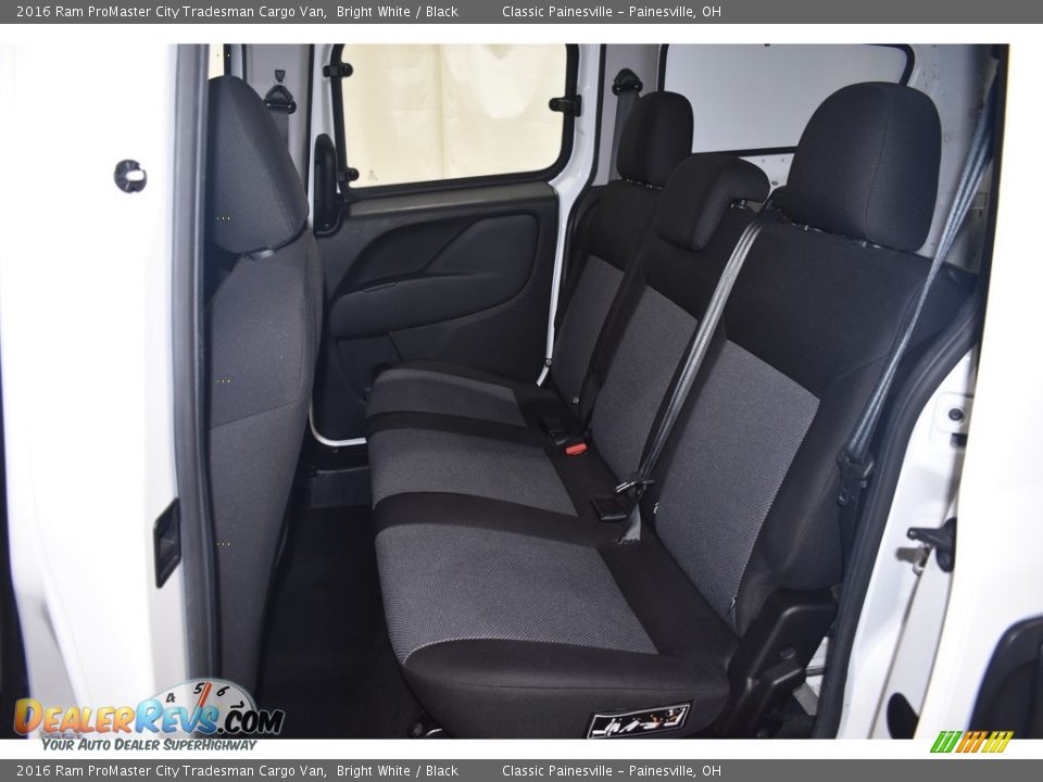 2016 Ram ProMaster City Tradesman Cargo Van Bright White / Black Photo #8