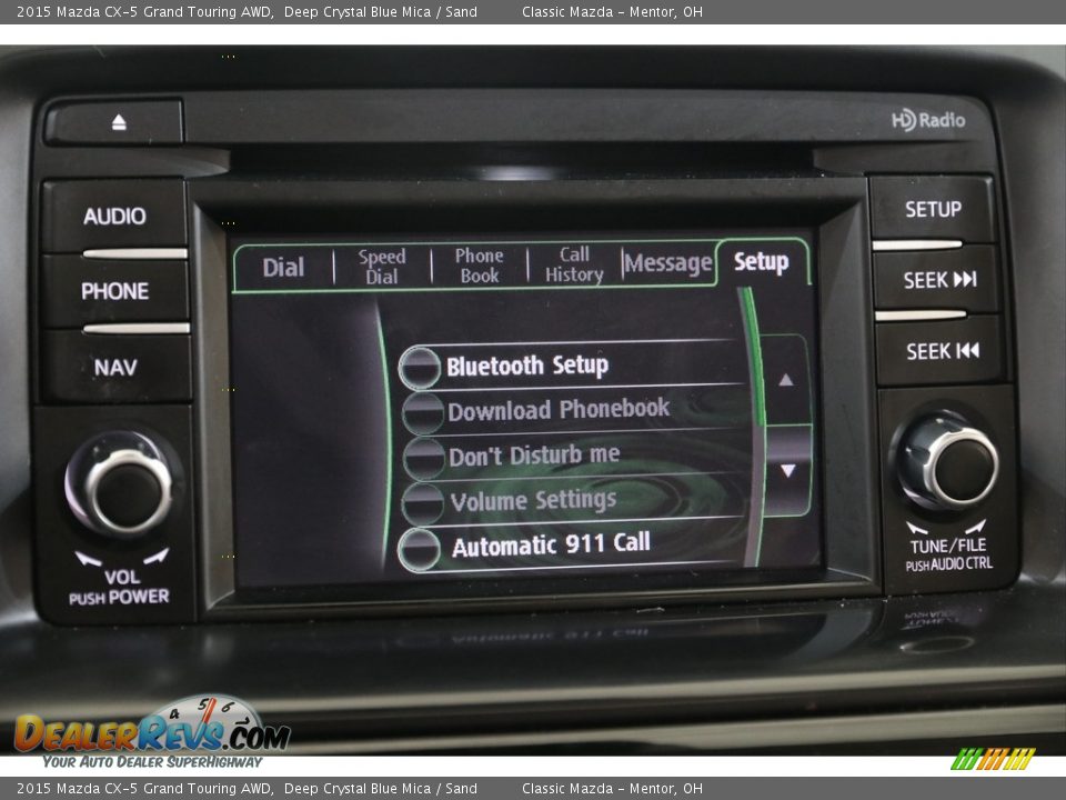 Controls of 2015 Mazda CX-5 Grand Touring AWD Photo #10