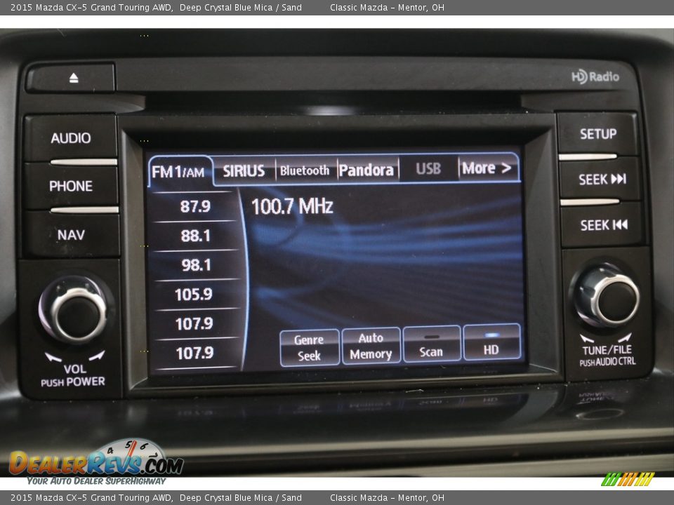 Audio System of 2015 Mazda CX-5 Grand Touring AWD Photo #11