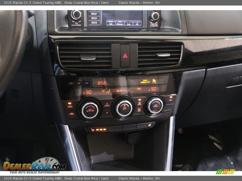 Controls of 2015 Mazda CX-5 Grand Touring AWD Photo #12