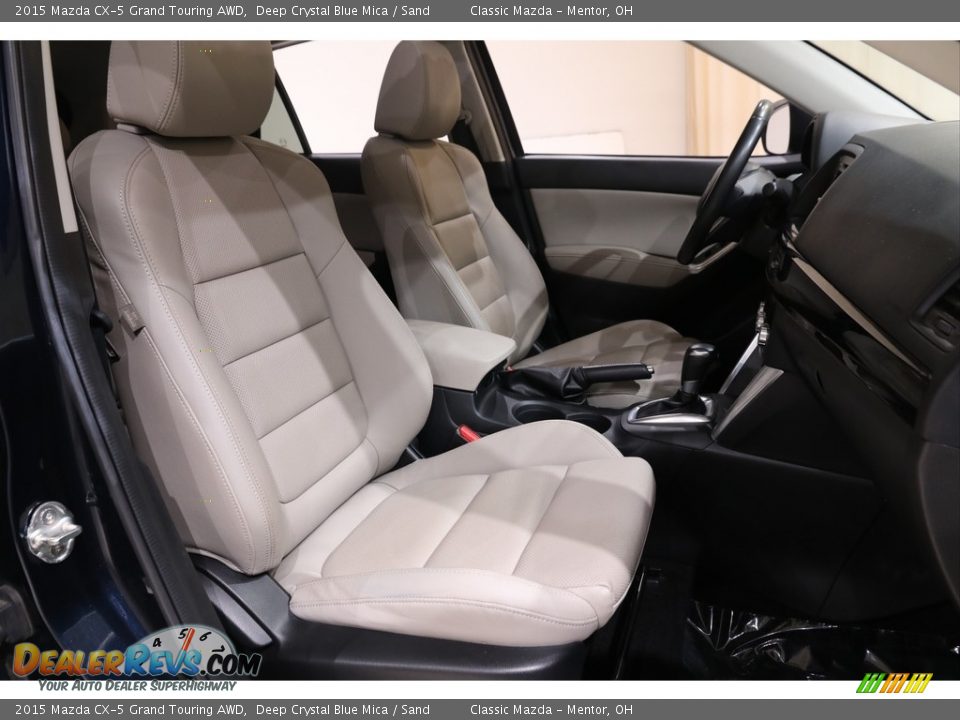 Front Seat of 2015 Mazda CX-5 Grand Touring AWD Photo #14