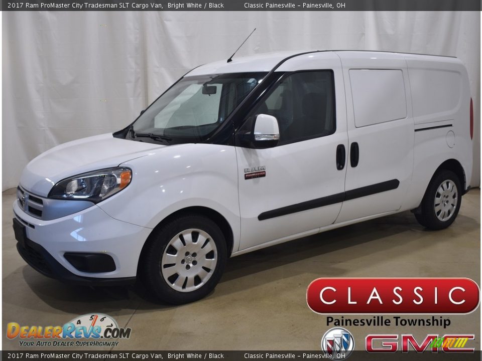 2017 Ram ProMaster City Tradesman SLT Cargo Van Bright White / Black Photo #1