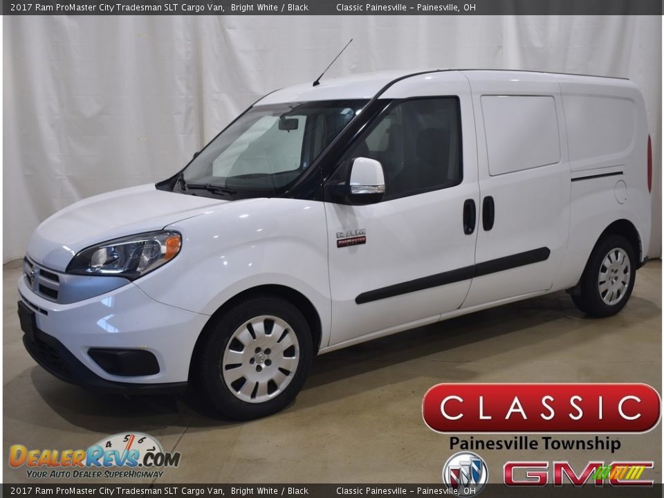 2017 Ram ProMaster City Tradesman SLT Cargo Van Bright White / Black Photo #1