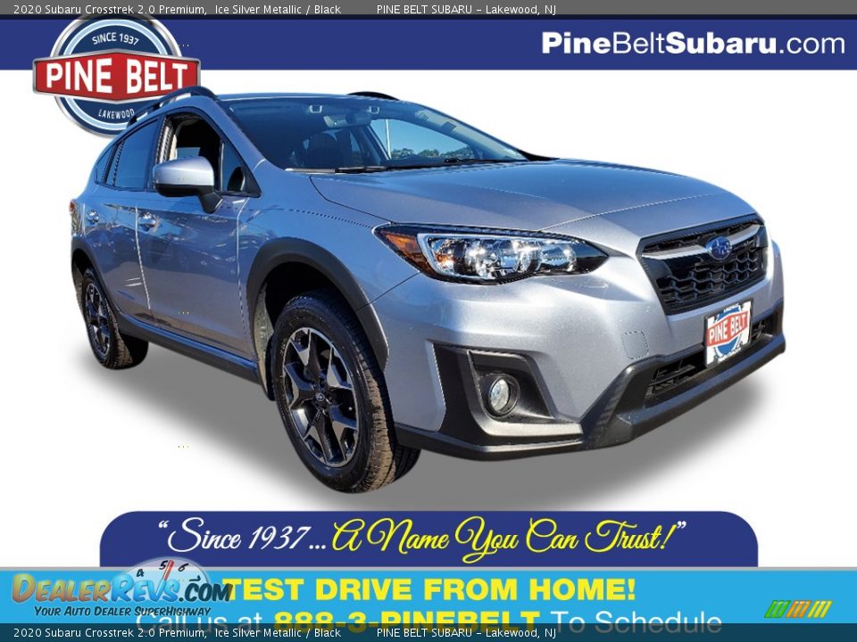 2020 Subaru Crosstrek 2.0 Premium Ice Silver Metallic / Black Photo #1