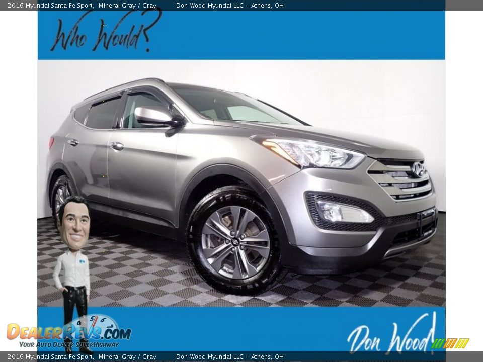 2016 Hyundai Santa Fe Sport Mineral Gray / Gray Photo #1