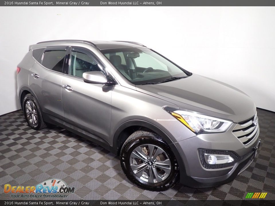 2016 Hyundai Santa Fe Sport Mineral Gray / Gray Photo #2