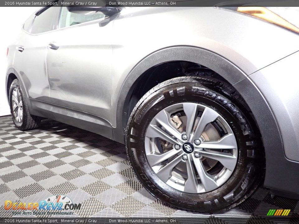 2016 Hyundai Santa Fe Sport Mineral Gray / Gray Photo #3