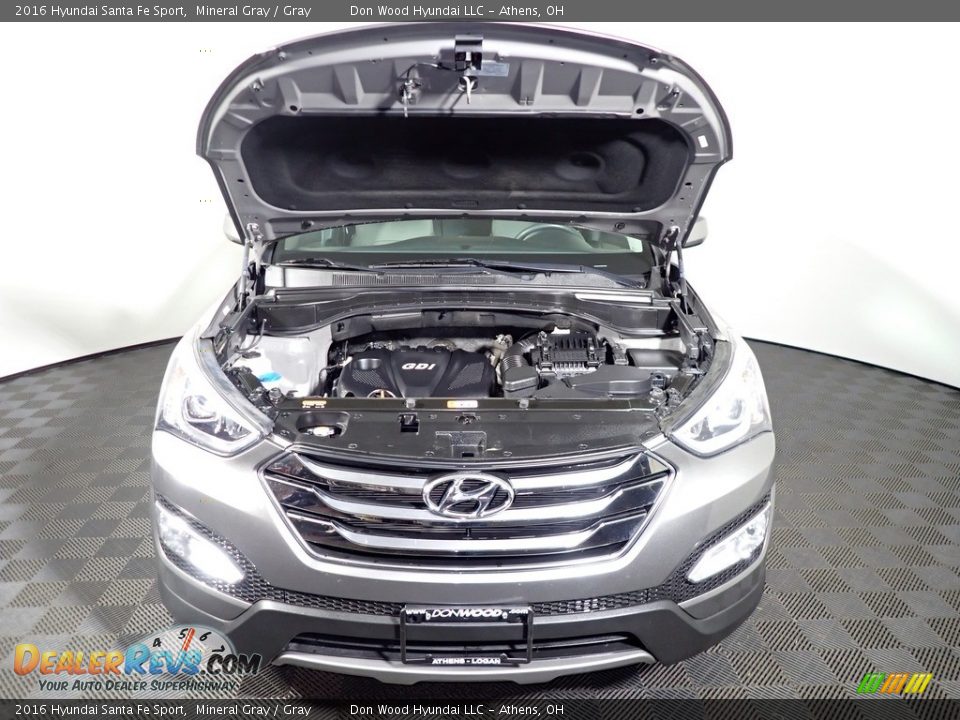 2016 Hyundai Santa Fe Sport Mineral Gray / Gray Photo #5
