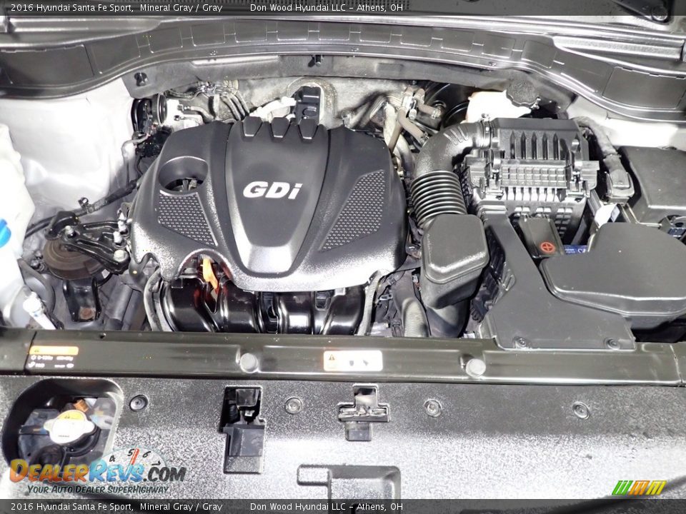 2016 Hyundai Santa Fe Sport Mineral Gray / Gray Photo #6