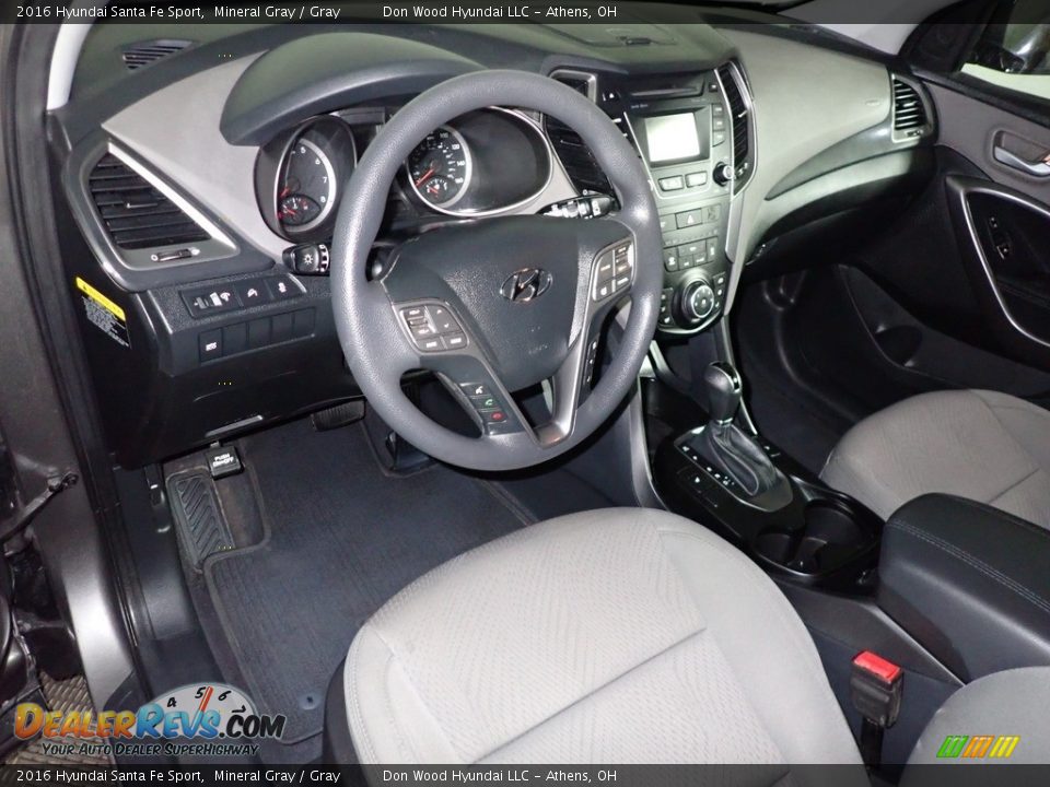 2016 Hyundai Santa Fe Sport Mineral Gray / Gray Photo #19