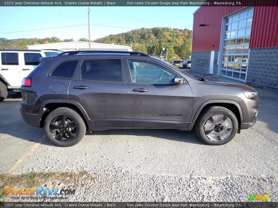 2020 Jeep Cherokee Altitude 4x4 Granite Crystal Metallic / Black Photo #6