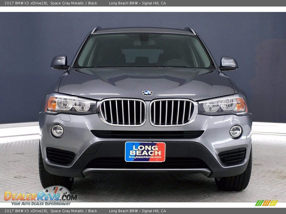 2017 BMW X3 xDrive28i Space Gray Metallic / Black Photo #2