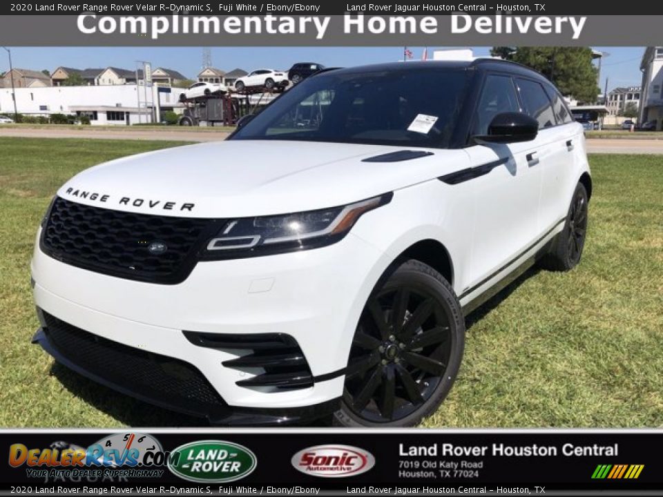 2020 Land Rover Range Rover Velar R-Dynamic S Fuji White / Ebony/Ebony Photo #1