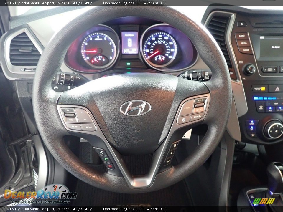 2016 Hyundai Santa Fe Sport Mineral Gray / Gray Photo #28