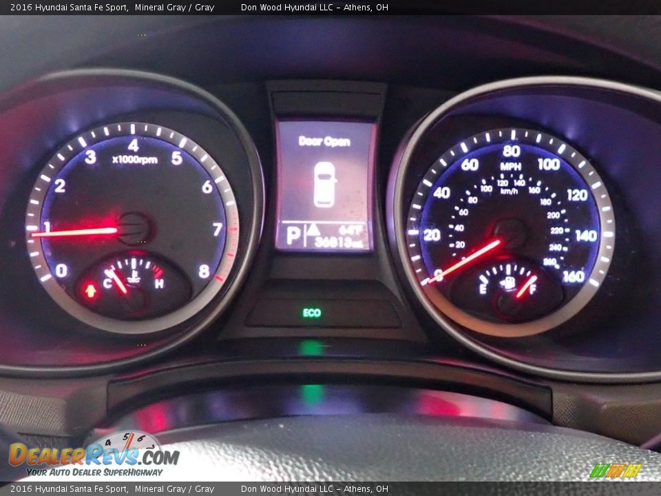 2016 Hyundai Santa Fe Sport Mineral Gray / Gray Photo #30