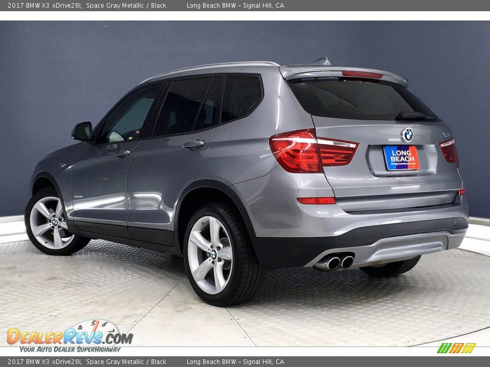 2017 BMW X3 xDrive28i Space Gray Metallic / Black Photo #10