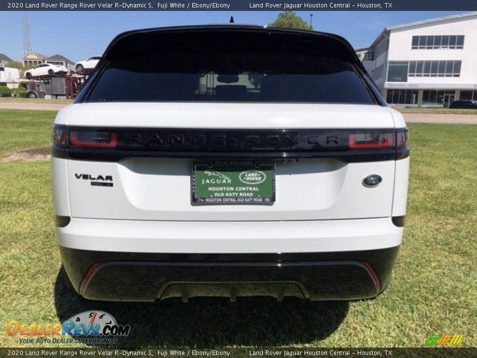 2020 Land Rover Range Rover Velar R-Dynamic S Fuji White / Ebony/Ebony Photo #8