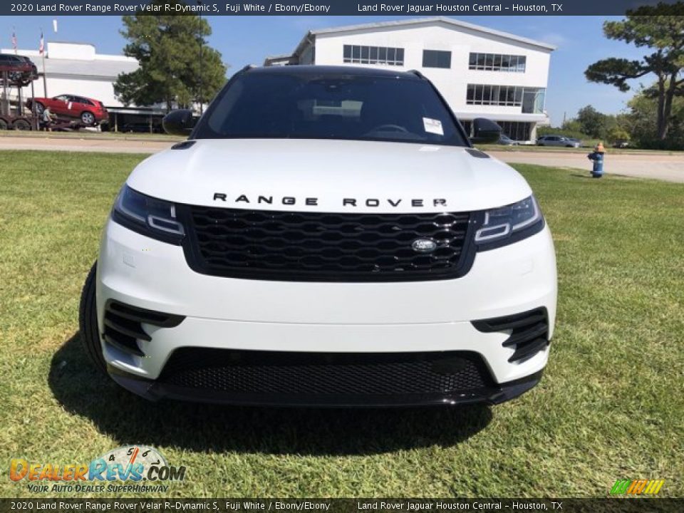 2020 Land Rover Range Rover Velar R-Dynamic S Fuji White / Ebony/Ebony Photo #9