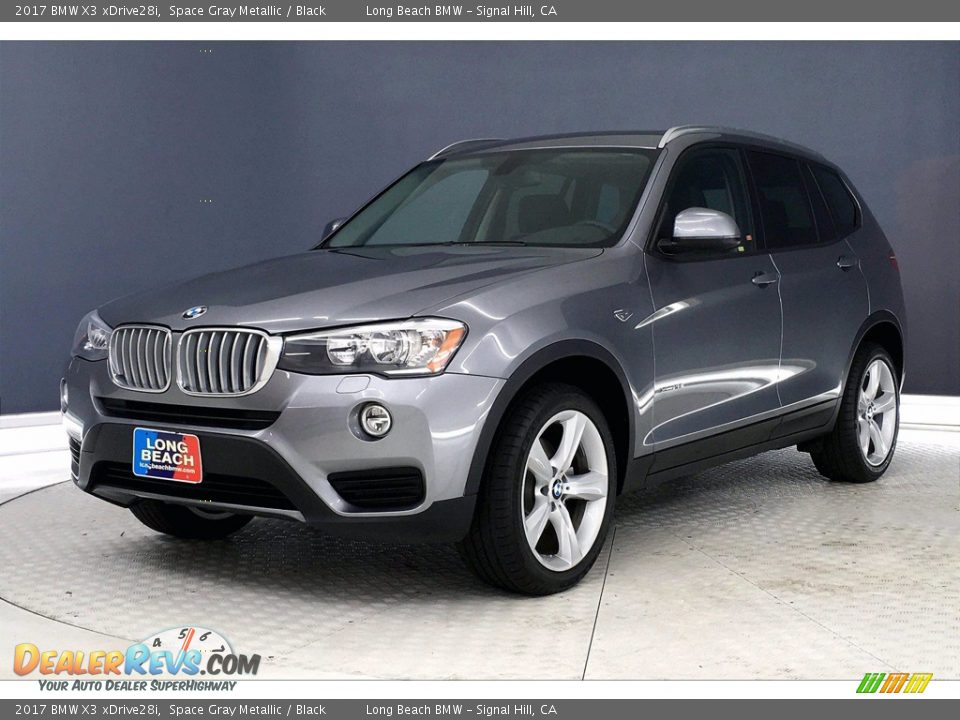 2017 BMW X3 xDrive28i Space Gray Metallic / Black Photo #12