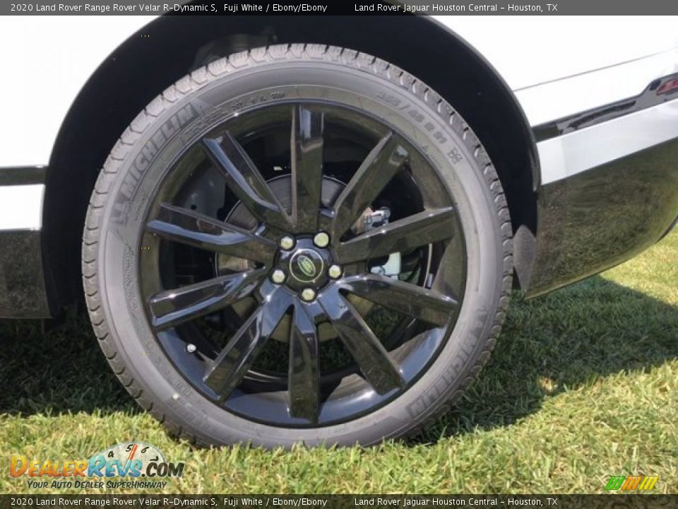 2020 Land Rover Range Rover Velar R-Dynamic S Fuji White / Ebony/Ebony Photo #10
