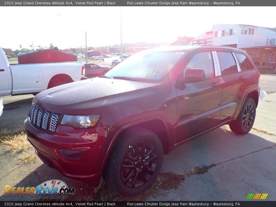2020 Jeep Grand Cherokee Altitude 4x4 Velvet Red Pearl / Black Photo #1