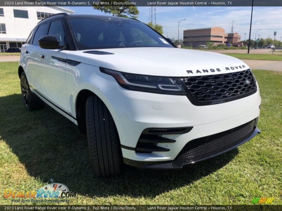 2020 Land Rover Range Rover Velar R-Dynamic S Fuji White / Ebony/Ebony Photo #12