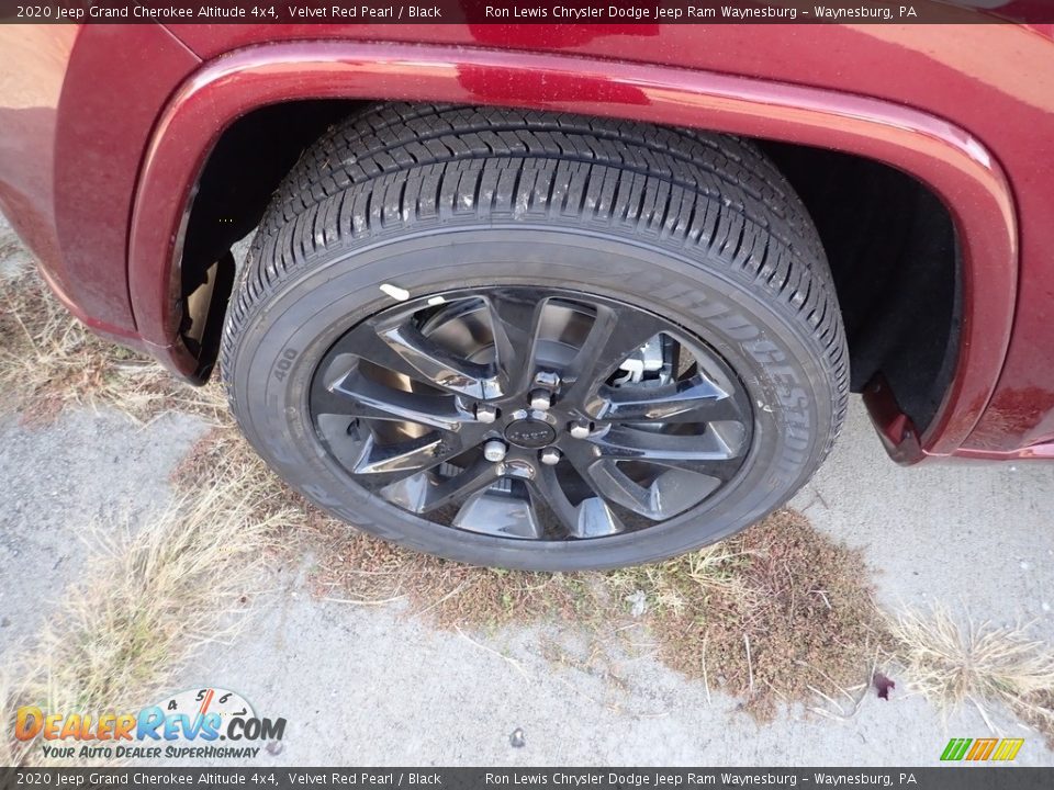 2020 Jeep Grand Cherokee Altitude 4x4 Velvet Red Pearl / Black Photo #2