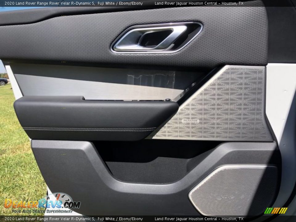 2020 Land Rover Range Rover Velar R-Dynamic S Fuji White / Ebony/Ebony Photo #13