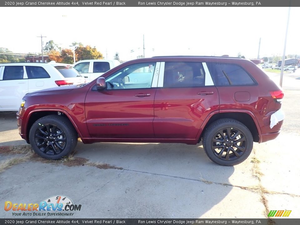 2020 Jeep Grand Cherokee Altitude 4x4 Velvet Red Pearl / Black Photo #3
