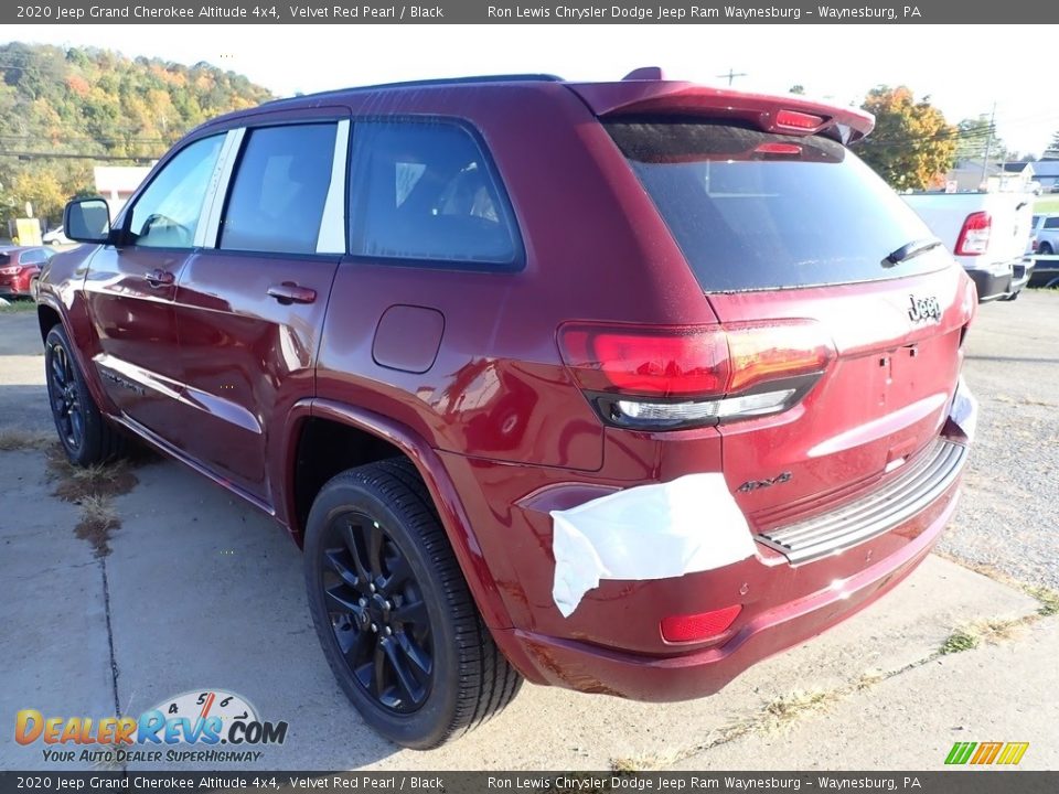 2020 Jeep Grand Cherokee Altitude 4x4 Velvet Red Pearl / Black Photo #4