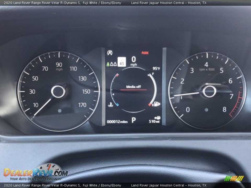 2020 Land Rover Range Rover Velar R-Dynamic S Fuji White / Ebony/Ebony Photo #20