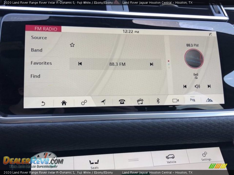 2020 Land Rover Range Rover Velar R-Dynamic S Fuji White / Ebony/Ebony Photo #23