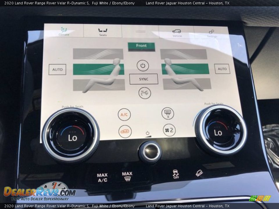 2020 Land Rover Range Rover Velar R-Dynamic S Fuji White / Ebony/Ebony Photo #25