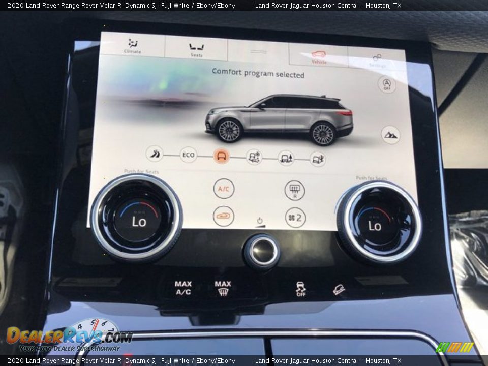2020 Land Rover Range Rover Velar R-Dynamic S Fuji White / Ebony/Ebony Photo #26