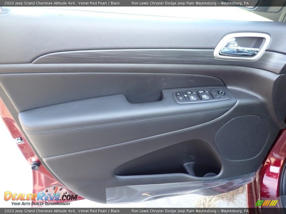 2020 Jeep Grand Cherokee Altitude 4x4 Velvet Red Pearl / Black Photo #14